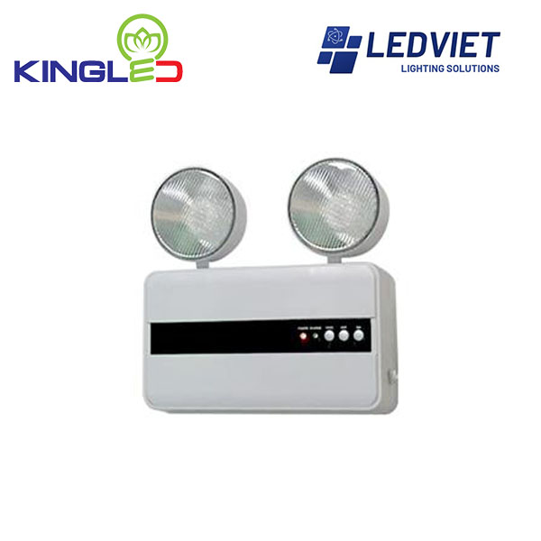 Đèn Khẩn Cấp KingLed 5w KC-2*-3 2 Đèn chiếu sáng sự cố Mắt ếch Kingled