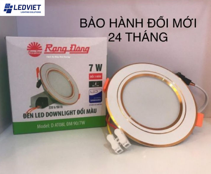 Đèn rạng đông viền vàng 