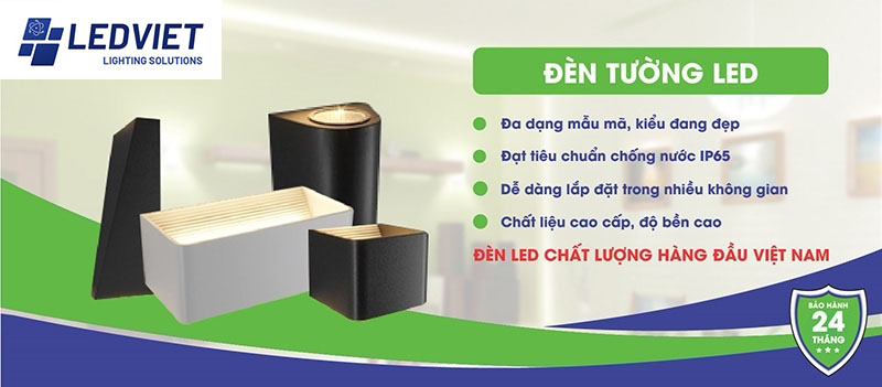 Các mẫu đèn tường Kingled