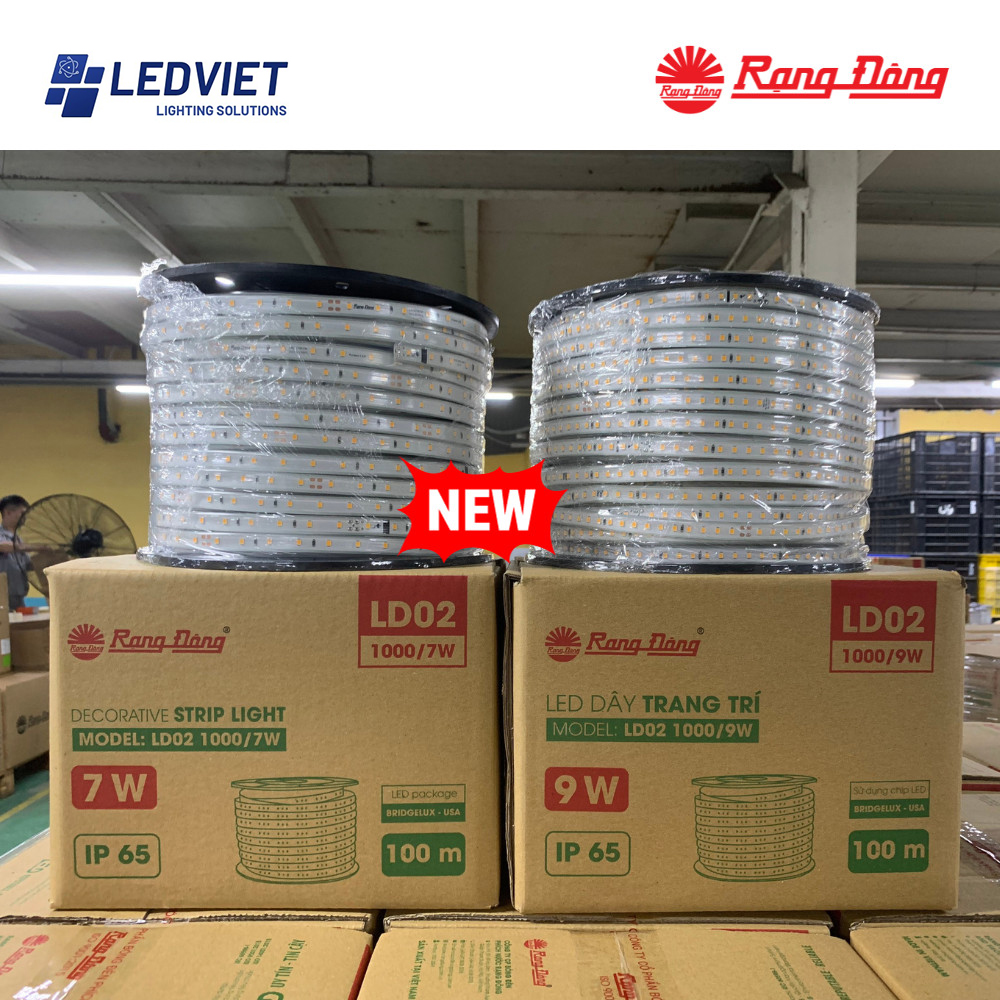 Mẫu đèn led dây Rạng Đông mới nhất