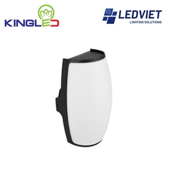 Đèn Tường Tràn Viền KingECO DTTV-18-V/T-D 2 Đèn tường tràn viền KingECO