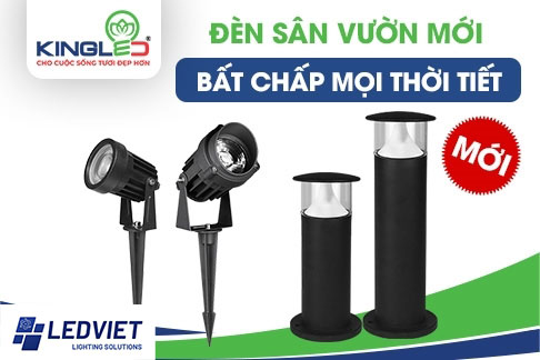 Các loại sản phẩm đèn led sân vườn