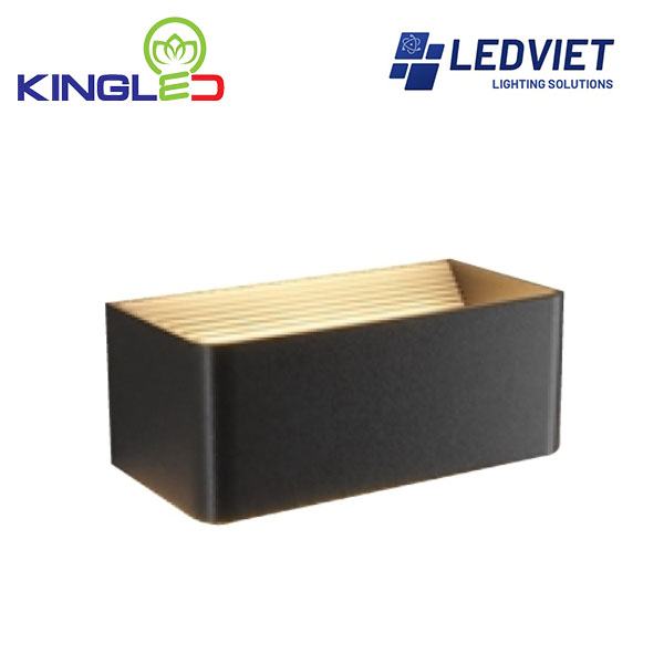 Đèn tường led 5W Kingled LWA9011-2-BK 2 Đèn tường led 5W Kingled LWA9011-2-BK