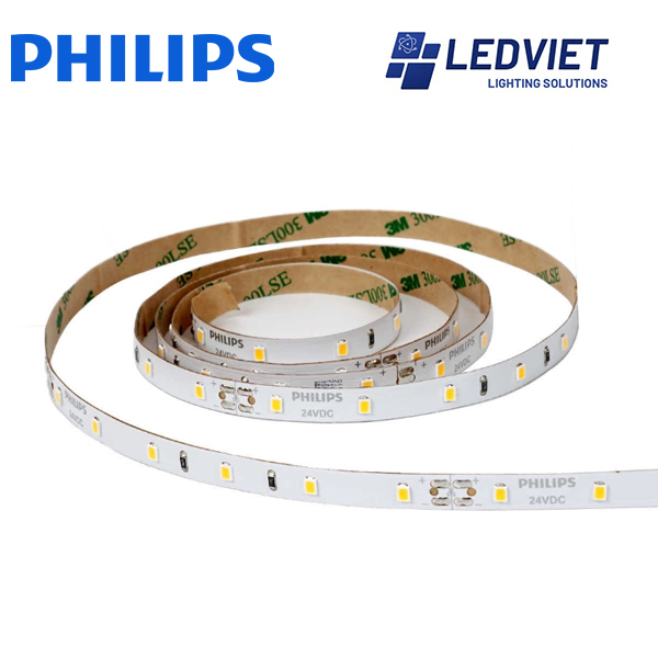 Đèn LED dây dán cuộn 5m LS155 G4 2.8W 24V Philips 2 Đèn LED dây dán cuộn 5m LS155 G4 2.8W