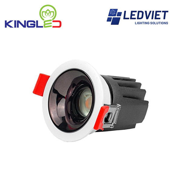 Đèn âm trần Spotlight Zircon 12W DA-DLRS-12SS-T85-V/TT/T